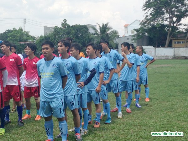 Đội bóng Sông Trà FC tham gia giải Cúp đồng hương Quảng Ngãi Lần 3