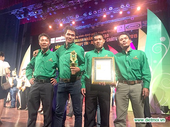 Công ty Trần Anh đón nhận giải thưởng sản phẩm dịch vụ uy tín chất lượng